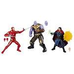 MARVEL LEGEND THREE PACK THANOS & IRON MAN & DOCTOR STRANGE 