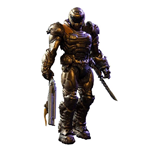 MC FARLANE DOOM SLAYER BRONZE EDITTION