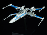 MODEL KIT STAR WARS BLUE SQUADRON RESISTANCE X WING FIGHTER