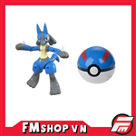 POKEBALL DEFORMATION FIGURES POKEMON LUCARIO