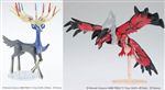 POKEMON PLAMO POKEMON XY THE MOVIE XERNEAS YLVELTAL SET