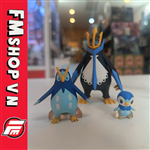 POKEMON SCALE WORLD PIPLUP-PRINPLUP-EMPOLEON