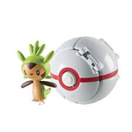 POKEMON TOMY CHESPIN + PREMIER BALL