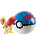 POKEMON TOMY FENNEKIN + GREATBALL