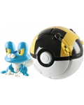 POKEMON TOMY FROAKIE + ULTRA BALL