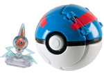 POKEMON TOMY ROTOM + GREAT BALL