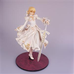 PVC SABER ALTER FATE/GRAND ORDER WHITE DRESS
