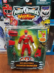 RED WILD FORCE POWER RANGER DUAL ACTION