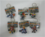 SET SUPER SENTAI ROBO FIGURE KEYCHAIN