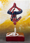 SHF IRON SPIDERMAN & BASE SET FAKE