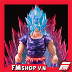 SHF SHINING SOUL GOKU FAKE (KAIO-KEN BLUE VER)