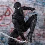 SHF SPIDER MAN BLACK MONKEY STEALTH SUIT FAKE