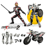 SHODO KAMEN RIDER AUTO VAJIN SET 3 BOX