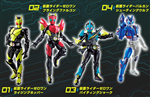 SODO KAMEN RIDER ZERO-ONE AI 01 COMPLETE SET