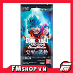 1 PACK TCG DRAGON BALL FUSION WORLD AWK FB01 CARD GAME