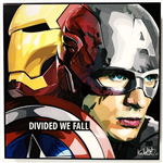 TRANH KHUNG GỖ DIVIDED WE FALL