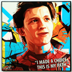 TRANH KHUNG GỖ MARVEL SPIDERMAN