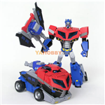 TRANSFORMER ANIMATED VOYAGER OPTIMUS PRIME EARTH MODE
