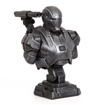 WAR MACHINE MK2 STATUE 1/4 SILVER