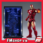 ZD TOYS IRON MAN MK 4 & HALL OF ARMOR SET OPEN