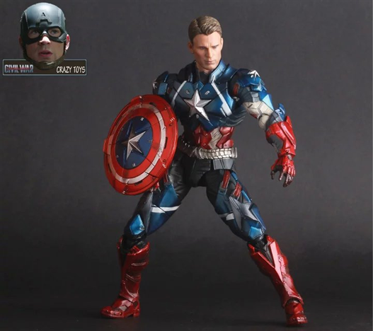 Mua bán CRAZY TOYS CAPTAIN AMERICA ACTION FIGURE