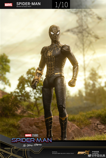 Mua bán ZD TOYS SPIDER MAN BLACK & GOLD SUIT