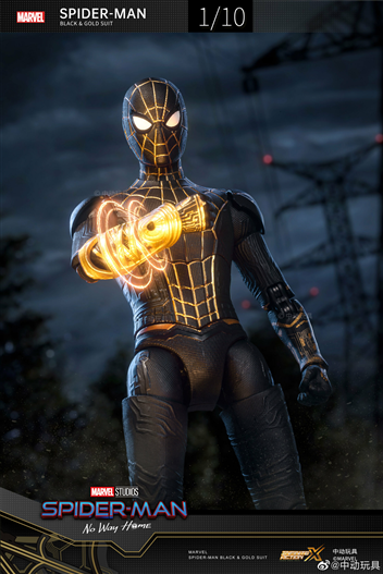 Mua bán ZD TOYS SPIDER MAN BLACK & GOLD SUIT