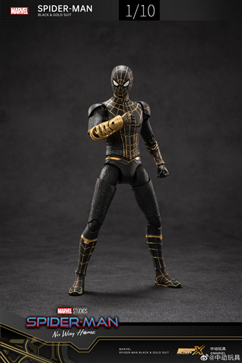 Mua bán ZD TOYS SPIDER MAN BLACK & GOLD SUIT