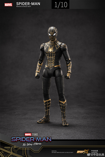 Mua bán ZD TOYS SPIDER MAN BLACK & GOLD SUIT
