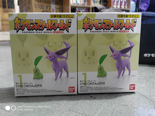 Mua bán POKEMON SCALE WORLD  CHICORITA & EIFIE