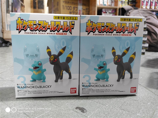 Mua bán POKEMON SCALE WORLD WANINOKO & BLACKY