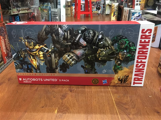 Mua bán TRANSFORMER PLATINUM EDITION AUTOBOTS UNITED 5 PACK