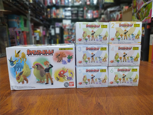 Mua bán POKEMON SCALE WORLD SET 6 BOX GREEN KANTO LEGEND SET 2