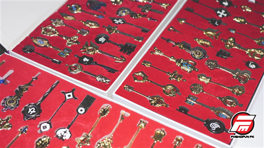 Mua bán MÓC KHÓA FAIRY TAIL 22 MÓN TẶNG HUY HIỆU+DÂY CHUYỀN