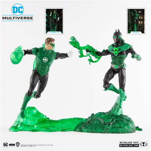 Mua bán (US VER) MC FARLANE BATMAN EARTH 32&GREEN LANTERN (BOX XẤU)