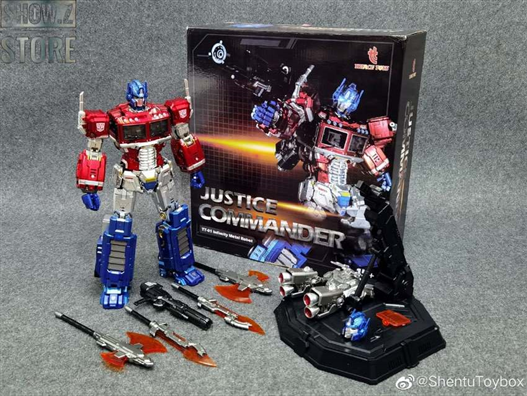Mua bán TRANSFORMER OPTIMUS JUSTICE COMMANDER TRYACE TOYS TT01