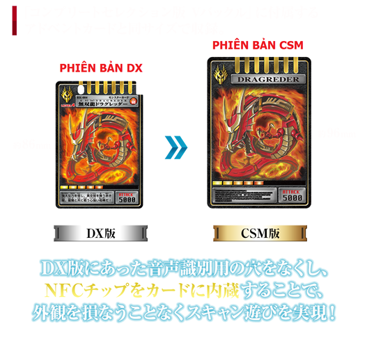 Mua bán CSM KAMEN RIDER RYUKI VBUCKLE & DRAGVISOR