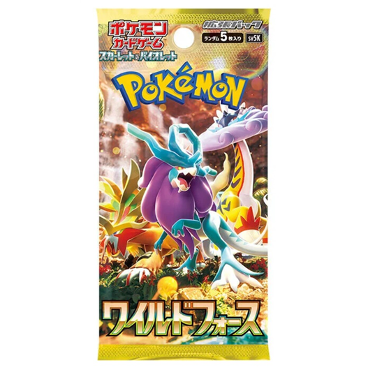 Mua bán POKEMON WILD FORCE SV5K BOOSTER JAPANESE