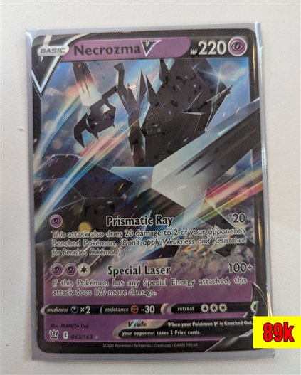 Mua bán (EN) TCG POKEMON 063/163 NECROZMA V