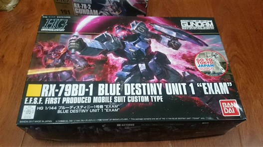 Mua bán HG RX-79BD-1 BLUE DESTINY UNIT 1 