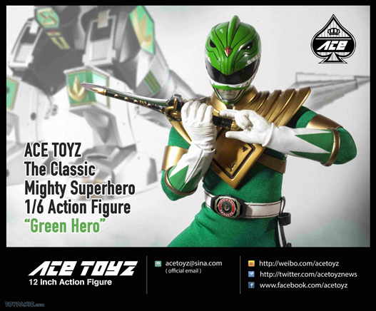 Mua bán ACE TOYS POWER RANGER MIGHTY MORPHIN GREEN RANGER