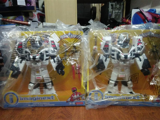 Mua bán IMAGINEXT POWER RANGER WHITE RANGER & WARRIOR MODE TIGERZORD