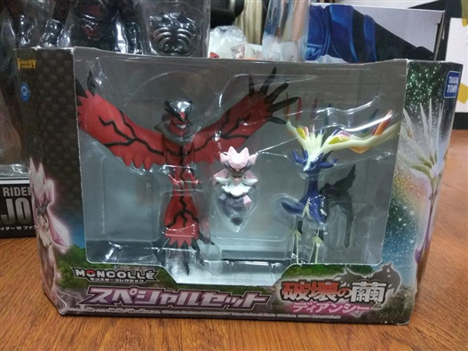 Mua bán TAKARATOMY POKEMON XY THE MOVIE DIANCIE XERNEAS YLVELTAL SET