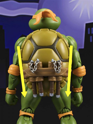 Mua bán SHF TEENAGE MUTANT NINJA TURTLES MICHELANGELO 2ND