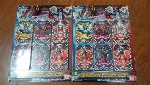 Mua bán DX ULTRAMAN ORB ULTRA FUSION CARD SET