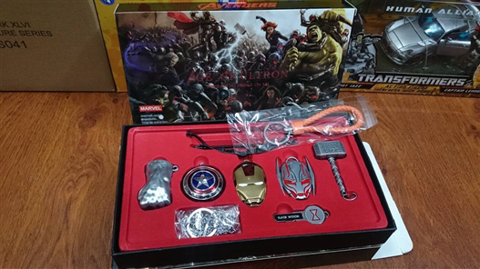 Mua bán SET MÓC KHÓA AVENGERS AOU MÀU BẠC