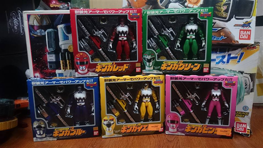 Mua bán SEIJUU SENTAI GINGAMAN ACTION FIGURE SET