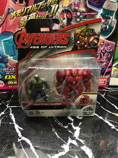 Mua bán (JPV) HASBRO HULK & HULK BUSTER 2.5 INCH