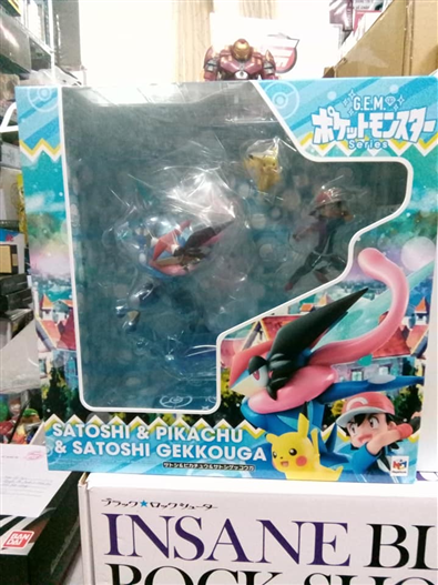 Mua bán PVC GEM SATOSHI & PIKACHU & SATOSHI GEKKOUGA