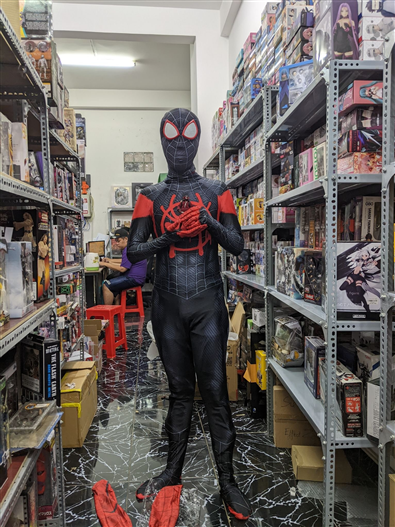 Mua bán ĐỒ COSPLAY SPIDER MAN MILE MORALES INTO SPIDER VERSE